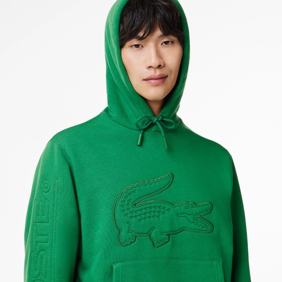 Lacoste Unisex Fleece Sweatsuit Green-Size(Medium)-NWT- $325 - Picture 5 of 13